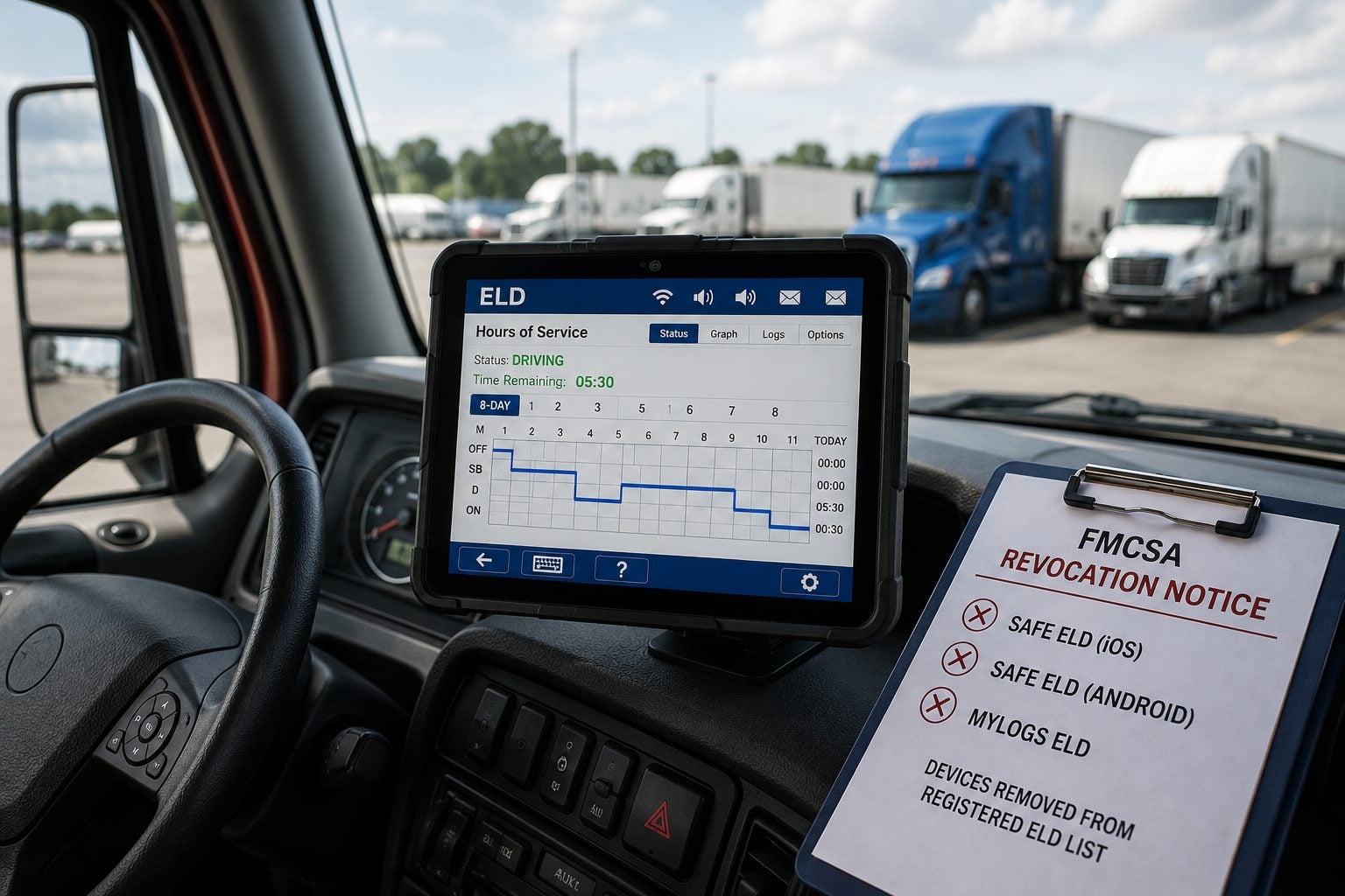 FMCSA Revokes More ELDs as Enforcement Efforts Continue